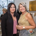 Pictured at the John McNamara Exhibition and Achievement Award at the Hunt Museum were Dee O'Rourke and Caroline Hurley. Picture: Cian Reinhardt/ilovelimerick