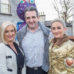 Pictured at the John McNamara Exhibition and Achievement Award at the Hunt Museum were Gillian McDonagh, Ciaran Murray, Louise Murray. Picture: Cian Reinhardt/ilovelimerick