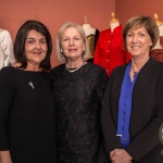 Pictured at the John McNamara Exhibition and Achievement Award at the Hunt Museum were Liz McNamara, Ann McNamara, Naomi O'Nolan, Curator of the Hunt Museum. Picture: Cian Reinhardt/ilovelimerick