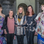 Pictured at the John McNamara Exhibition and Achievement Award at the Hunt Museum were Hannah Holden, Holman Lee Agency, Charlotte Eglington, Jane Eglington, Winner of the John McNamara Achievement Award, Ciara Moriarty and Siobhán Ni Hifearnáin, Holman Lee Agency. Picture: Cian Reinhardt/ilovelimerick