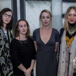 Pictured at the John McNamara Exhibition and Achievement Award at the Hunt Museum were Nuala McCarthy, Kerry, Eleanor Daly, Clare, Niamh Murray, Cork, Jane Eglington, Cork. Picture: Cian Reinhardt/ilovelimerick