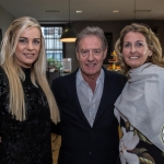 Pictured at the John McNamara Exhibition and Achievement Award at the Hunt Museum were Mary Jackman Edwards, Ger Lee, Catherine Hodgins. Picture: Cian Reinhardt/ilovelimerick