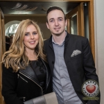 Pictured at the John McNamara Exhibition and Achievement Award at the Hunt Museum were Kate Bourke, Philip O’Sullivan. Picture: Cian Reinhardt/ilovelimerick