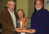 Bridge winners John McNamara and Pádraig Gallagher with Bridge Congress President Anne Hughes .jpg