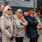 A protest calling for justice for a journalism student Joe Drennan killed in a hit and run incident in 2023 took place in Limerick city centre on Saturday. Picture: Olena Oleksienko/ilovelimerick
