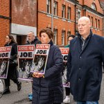 A protest calling for justice for a journalism student Joe Drennan killed in a hit and run incident in 2023 took place in Limerick city centre on Saturday. Picture: Olena Oleksienko/ilovelimerick