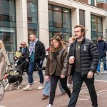 A protest calling for justice for a journalism student Joe Drennan killed in a hit and run incident in 2023 took place in Limerick city centre on Saturday. Picture: Olena Oleksienko/ilovelimerick
