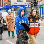 A protest calling for justice for a journalism student Joe Drennan killed in a hit and run incident in 2023 took place in Limerick city centre on Saturday. Picture: Olena Oleksienko/ilovelimerick
