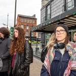 A protest calling for justice for a journalism student Joe Drennan killed in a hit and run incident in 2023 took place in Limerick city centre on Saturday. Picture: Olena Oleksienko/ilovelimerick