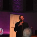 Pictured at the I.NY event Kevin Barry: In the New Yorker held at Dance Limerick on Friday, October 18, 2019. Pictures: Anthony Sheehan/ilovelimerick