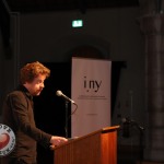 Pictured at the I.NY event Kevin Barry: In the New Yorker held at Dance Limerick on Friday, October 18, 2019. Pictures: Anthony Sheehan/ilovelimerick