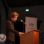 Pictured at the I.NY event Kevin Barry: In the New Yorker held at Dance Limerick on Friday, October 18, 2019. Pictures: Anthony Sheehan/ilovelimerick