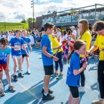 More than 2,000 primary school students from Limerick and all over the country came to University of Limerick on May 3, 2025 for Kids Run for Fun event. Picture: Olena Oleksienko/ilovelimerick