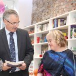 Pictured at Narrative 4 Building, 58 O’Connell Street, Limerick for the Opening of Landmarks Exhibition by Barbara Hanley on Thursday, October 24, 2019. Picture: Mia Wang/ilovelimerick.