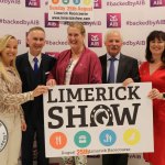 Pictured at the launch of the Limerick Show 2019 at AIB Bank, O Connell Street Limerick are Shona Keane, Manager AIB Castletroy Limerick, Donie O Connor, Limerick Show Events Coordinator, Helen O Donnell, Limerick Tidy Towns, Leo Walsh, Limerick Show President and Edel Gupta, Midwest Cancer Foundation. Picture : 
Bruna Vaz Mattos/ilovelimerick 2019. of the Limerick Show 2019 at AIB Bank, O Connell Street Limerick. Picture: 
Bruna Vaz Mattos/ilovelimerick 2019.