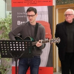 Pictured at the Launch of Gúna Nua Theatre Company's new production 'Bread Not Profits' at the Belltable arts venue. Picture: Orla McLaughlin/ilovelimerick.