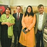 2017-03-20 Launch at the Red Door Gallery, Newcastle West, of Eigse Michael Hartnett 6th, 7th and 8th April 2017 PHOTOGRAPHY: DERMOT LYNCH Members of ther committee Eigse Michael Hartnett, John Cussen, Norma Prendeville, Rossa McMahon, Rachael Lenihan and Vicki Nash