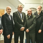 2017-03-20 Launch at the Red Door Gallery, Newcastle West, of Eigse Michael Hartnett 6th, 7th and 8th April 2017 PHOTOGRAPHY: DERMOT LYNCH Limerick City and County Arts Officer Sheila Deegan with, Cllr Liam Galvin, Cllr Seamus Browne, Cllr John Sheahan, Cllr Francis Foley and Cllr Jerome Scanlon