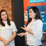 03.04.2017 REPRO FREE Librarians at the Gluskman Library University of Limerick partnered with students of journalism at the University of Limerick to present a Limerick Lifelong Learning Festival talk on Fake News and How to Spot It at the Bank of Ireland Workbench. Pictured at the event were talk presenters, Michael Hogan, UL and Niamh McMahon, UL. Picture: Alan Place.