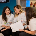 03.04.2017 REPRO FREE Librarians at the Gluskman Library University of Limerick partnered with students of journalism at the University of Limerick to present a Limerick Lifelong Learning Festival talk on Fake News and How to Spot It at the Bank of Ireland Workbench. Pictured at the event were talk presenters, Niamh McMahon, UL, Jennifer Purcell, UL and Michael Hogan, UL. Picture: Alan Place.