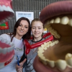 01.04.2017 REPRO FREE Limerick Lifelong Learning Festival, Mary Immaculate College Limerick. Pictured at the event were, Paula Dalton, Crescent Dental and Olga Kyrychenko. Picture: Alan Place.