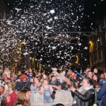 The magic of Christmas embarks upon Limerick city as O'Connell Street is lit up for the upcoming festivities at the Light Up Limerick ceremony 2018. Picture: Baoyan Zhang/ilovelimerick