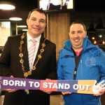 Limerick Autism group launched their #borntostandout campaign in Thomond Stadium on March 26. Picture: Orla McLaughlin/ilovelimerick.