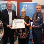Mrs. Francis O’Donoghue from Kildimo, Co. Limerick won Limerick Carer of the Year 2019 from Family Carers Ireland at the Absolute Hotel on Friday, November 8, 2019. Picture: Kate Devaney/ilovelimerick.