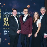 The Limerick Chamber Regional Business Awards 2022 yook palace at the Limerick Strand Hotel on Friday, November 18, 2022. A Special Recognition Award for Creative Collaboration and Contribution went to Richard Lynch and I Love Limerick. Picture:  Kris Luszczki/ilovelimerick