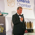 The Limerick Chamber Regional Business Awards 2022 yook palace at the Limerick Strand Hotel on Friday, November 18, 2022. A Special Recognition Award for Creative Collaboration and Contribution went to Richard Lynch and I Love Limerick. Picture:  Kris Luszczki/ilovelimerick