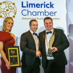 The Limerick Chamber Regional Business Awards 2022 yook palace at the Limerick Strand Hotel on Friday, November 18, 2022. A Special Recognition Award for Creative Collaboration and Contribution went to Richard Lynch and I Love Limerick. Picture:  Kris Luszczki/ilovelimerick