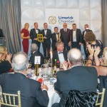 The Limerick Chamber Regional Business Awards 2022 yook palace at the Limerick Strand Hotel on Friday, November 18, 2022. A Special Recognition Award for Creative Collaboration and Contribution went to Richard Lynch and I Love Limerick. Picture:  Kris Luszczki/ilovelimerick