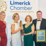 The Limerick Chamber Regional Business Awards 2022 yook palace at the Limerick Strand Hotel on Friday, November 18, 2022. A Special Recognition Award for Creative Collaboration and Contribution went to Richard Lynch and I Love Limerick. Picture:  Kris Luszczki/ilovelimerick