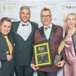 The Limerick Chamber Regional Business Awards 2022 yook palace at the Limerick Strand Hotel on Friday, November 18, 2022. A Special Recognition Award for Creative Collaboration and Contribution went to Richard Lynch and I Love Limerick. Picture:  Kris Luszczki/ilovelimerick