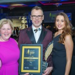 The Limerick Chamber Regional Business Awards 2022 yook palace at the Limerick Strand Hotel on Friday, November 18, 2022. A Special Recognition Award for Creative Collaboration and Contribution went to Richard Lynch and I Love Limerick. Picture:  Kris Luszczki/ilovelimerick