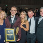 The Limerick Chamber Regional Business Awards 2022 yook palace at the Limerick Strand Hotel on Friday, November 18, 2022. A Special Recognition Award for Creative Collaboration and Contribution went to Richard Lynch and I Love Limerick. Picture:  Kris Luszczki/ilovelimerick