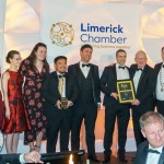 The Limerick Chamber Regional Business Awards 2022 yook palace at the Limerick Strand Hotel on Friday, November 18, 2022. A Special Recognition Award for Creative Collaboration and Contribution went to Richard Lynch and I Love Limerick. Picture:  Kris Luszczki/ilovelimerick