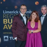 The Limerick Chamber Regional Business Awards 2022 yook palace at the Limerick Strand Hotel on Friday, November 18, 2022. A Special Recognition Award for Creative Collaboration and Contribution went to Richard Lynch and I Love Limerick. Picture:  Kris Luszczki/ilovelimerick