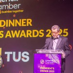 The 2025 Limerick Chamber Regional Business Awards, the biggest event in Limerick’s business calendar took place at the Limerick Strand Hotel on Friday, November 14, 2025.  The glamorous black-tie event drew more than 400 industrial and political leaders. {icture: 
Olena Oleksienko/ilovelimerick
