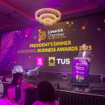 The 2025 Limerick Chamber Regional Business Awards, the biggest event in Limerick’s business calendar took place at the Limerick Strand Hotel on Friday, November 14, 2025.  The glamorous black-tie event drew more than 400 industrial and political leaders. {icture: 
Olena Oleksienko/ilovelimerick