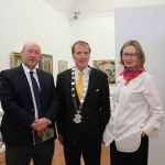 Pictured at the official re-opening of Limerick City Gallery of Art for the launch of the Robert Ryan and Fiona O'Dwyer art Exhibitions are Pat Daly, Deputy Chief Executive Limerick City and County Council, Cllr Gerald Mitchell Deputy Mayor, Una McCarthy, Director of Limerick City Gallery of Art. Picture: Marie Hourigan/ilovelimerick.