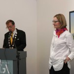 Pictured at the official re-opening of Limerick City Gallery of Art for the launch of the Robert Ryan and Fiona O'Dwyer art Exhibitions. Picture: Marie Hourigan/ilovelimerick.