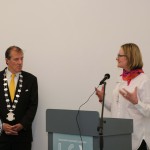 Pictured at the official re-opening of Limerick City Gallery of Art for the launch of the Robert Ryan and Fiona O'Dwyer art Exhibitions. Picture: Marie Hourigan/ilovelimerick.