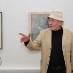 Pictured at the official re-opening of Limerick City Gallery of Art for the launch of the Robert Ryan and Fiona O'Dwyer art Exhibitions are artist John Shinnors. Picture: Marie Hourigan/ilovelimerick.