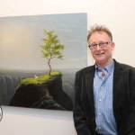 Pictured at the official re-opening of Limerick City Gallery of Art for the launch of the Robert Ryan and Fiona O'Dwyer art Exhibitions are artist Robert Ryan. Picture: Marie Hourigan/ilovelimerick.