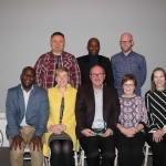 Pictured at the Limerick City Tidy Towns Awards are volunteers from The Life Centre on Henry Street - Kevin fitzgibbon, Pawel Garbowski, Patrycja Garowska, Breda Fitzgibbon, Themba Lunga, Sahar Legge, John O'Brien and Emeka Nelson. Picture: Orla McLaughlin/ilovelimerick.