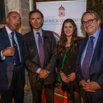 Pictured at the Limerick Civic Trust Autumn Lecture with Stephen Green at St Mary's Cathedral were David O'Brien, Limerick Civic Trust, Stephen Green, guest lecturer, Alison McNamara, Limerick Civic Trust and Quintin Peel. Picture: Cian Reinhardt/ilovelimerick