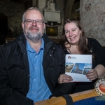 Pictured at the Limerick Civic Trust Autumn Lecture Series with Jodie Ginsberg were Pat Clarke-Browne and Caroline Clarke from the Mid West Humanist Picture: Cian Reinhardt/ilovelimerick