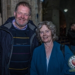 Pictured at the Limerick Civic Trust Autumn Lecture Series with Jodie Ginsberg were Michael and Ann Peters, Cahir. Picture: Cian Reinhardt/ilovelimerick