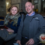 Pictured at the Limerick Civic Trust Autumn Lecture Series with Jodie Ginsberg were Katie Casey, Kilkenny and Denis O'Grady, Clare. Picture: Cian Reinhardt/ilovelimerick